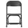 Child plastic folding chair with black frame